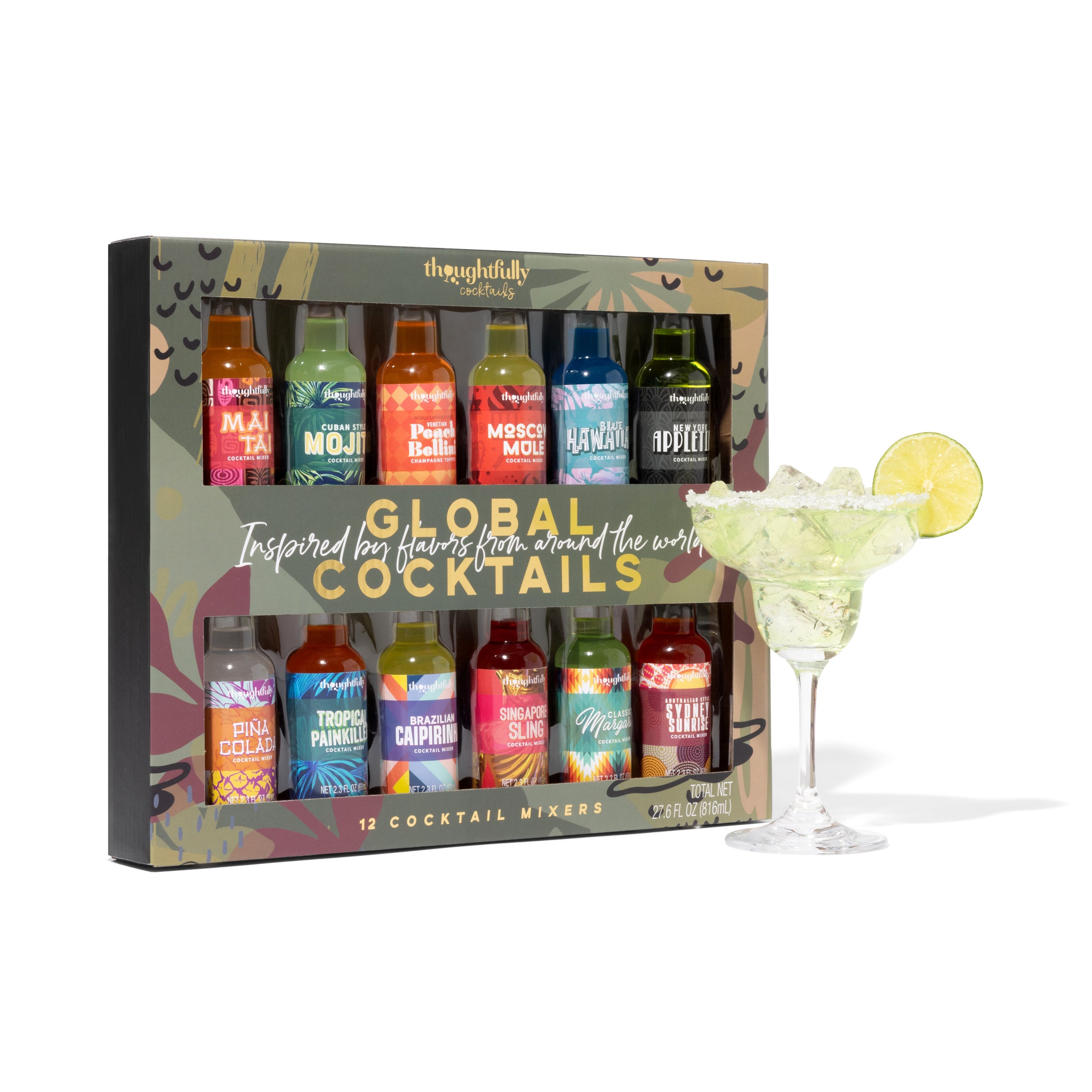 Global Cocktail Mixers Gift Set