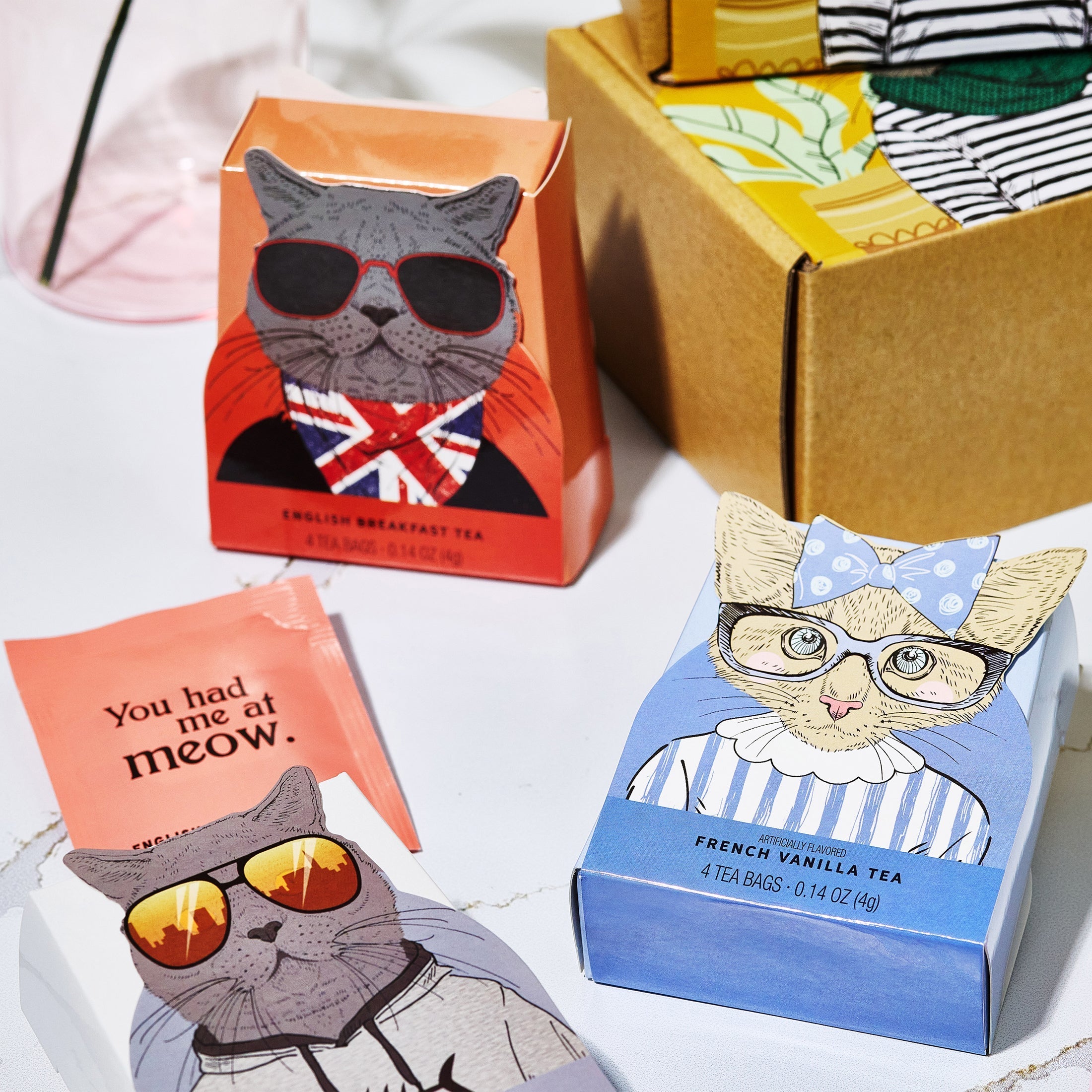 Cat Lover's Affirmations Tea Gift Set – Thoughtfully